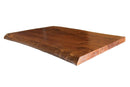 Solid Wood Live Edge Coffee Table Top - Desk - Pub Dining - Tabletop 48" - Knox Deco - DIY