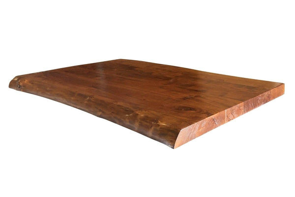 Square Edge Solid Wood Plank Board 2.25 Inches Thick 