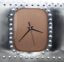 Vintage Aviation Fuselage Wall Clock - Museum Face - Copper Dial - Knox Deco - Clocks