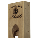 Vintage Espernay France Riddling Wine Rack 10 Holes - Knox Deco - Storage