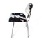 Vintage Herman Miller Accent Chair - Custom Cowhide Upholstery MCM - Knox Deco - Seating