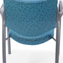 Vintage Herman Miller Aside Stackable Chair - Teal - Mark Goetz Design - Knox Deco - Seating