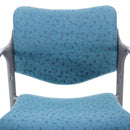 Vintage Herman Miller Aside Stackable Chair - Teal - Mark Goetz Design - Knox Deco - Seating