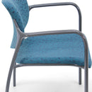 Vintage Herman Miller Aside Stackable Chair - Teal - Mark Goetz Design - Knox Deco - Seating