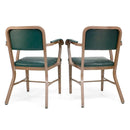 Vintage Royal Metal Mid Century Office Armchair - Copper Tone - Pair - Knox Deco - Seating