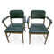 Vintage Royal Metal Mid Century Office Armchair - Copper Tone - Pair - Knox Deco - Seating