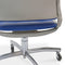 Vintage Steelcase Office Chair - Blue Vinyl - Adjustable - Casters – MCM - Knox Deco - Seating