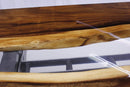 Walnut Live Edge Slab Dining Tabletop - Clear River Epoxy - 80 x 40 x 2" - Knox Deco - DIY